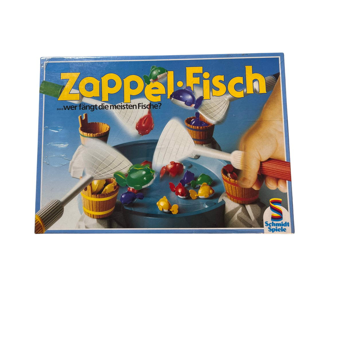 Vintage Schmidt Spiele. Geschicklichkeitsspiel Zappel Fisch – SKU A13994 – Gesellschaftsspiel neu kaufen bei Brettspielimperium