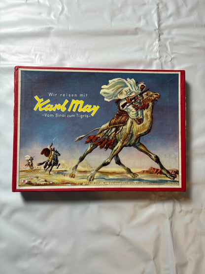 Vintage Wir reisen mit Karl May Vom Sinai zum Tigris Schmidt Spiele Holzfiguren - Ansicht 2
