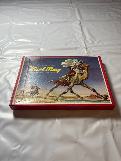 Vintage Wir reisen mit Karl May Vom Sinai zum Tigris Schmidt Spiele Holzfiguren - Ansicht 3
