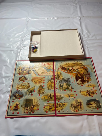 Vintage Wir reisen mit Karl May Vom Sinai zum Tigris Schmidt Spiele Holzfiguren - Ansicht 9
