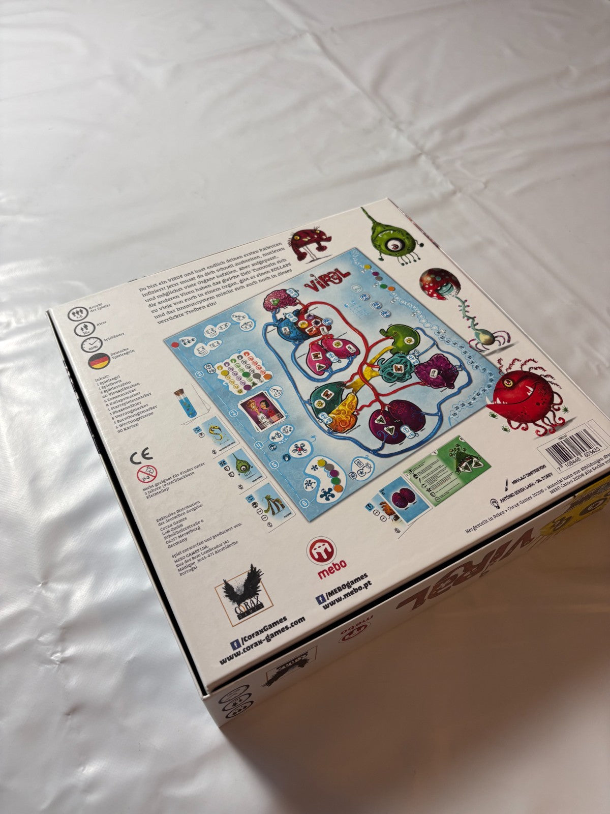 Viral - Corax Games Brettspiel - Vollständig - Ansicht 13