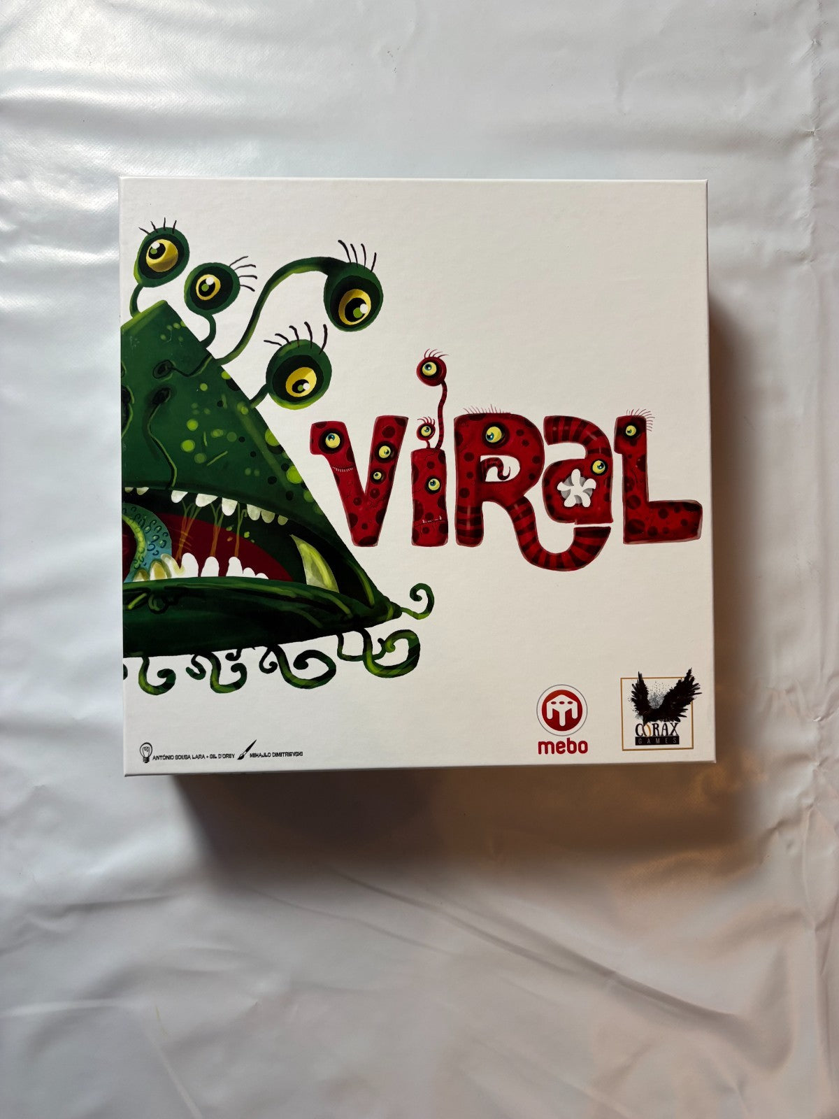 Viral - Corax Games Brettspiel - Vollständig - Ansicht 2