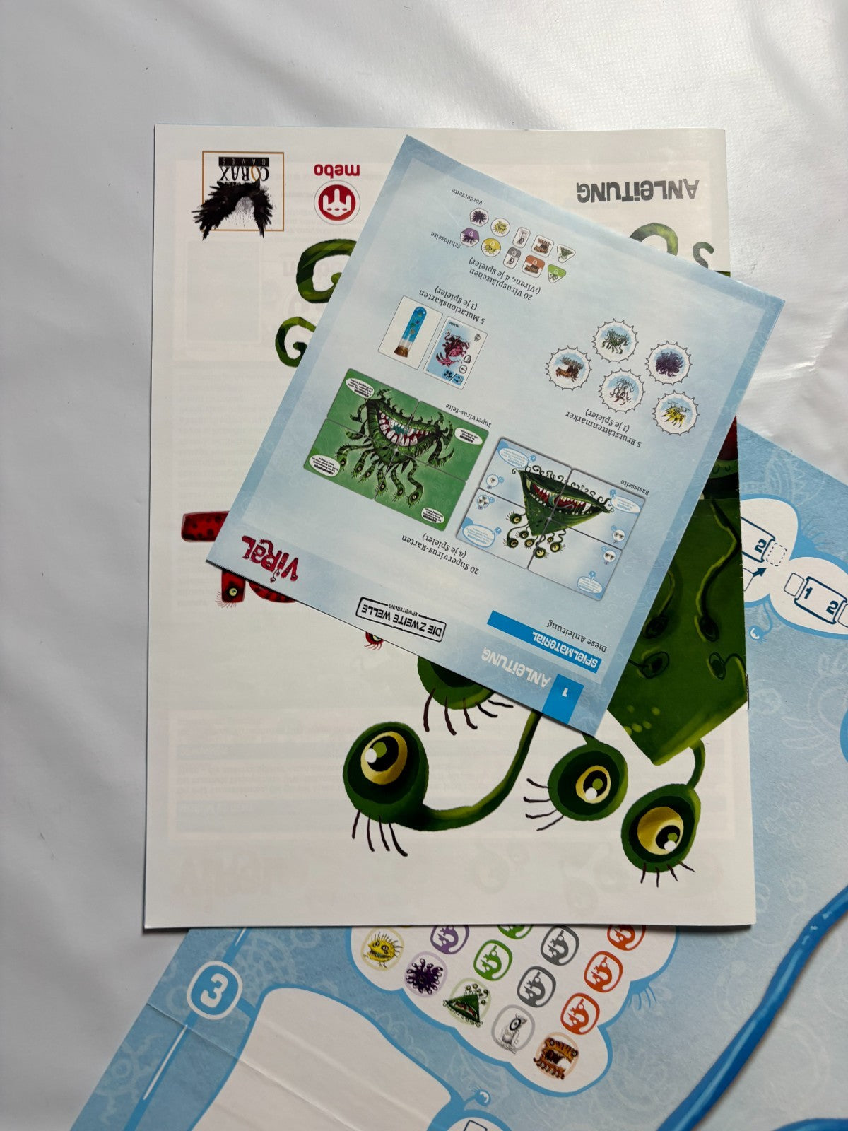 Viral - Corax Games Brettspiel - Vollständig - Ansicht 6