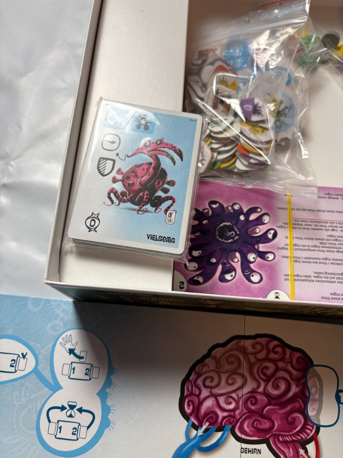 Viral - Corax Games Brettspiel - Vollständig - Ansicht 7