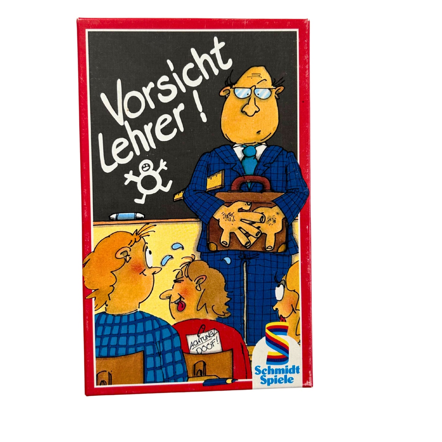 Vorsicht Lehrer ! Mitbringsel Schmidt Spiele – SKU A11186 – Gesellschaftsspiel gebraucht kaufen bei Brettspielimperium