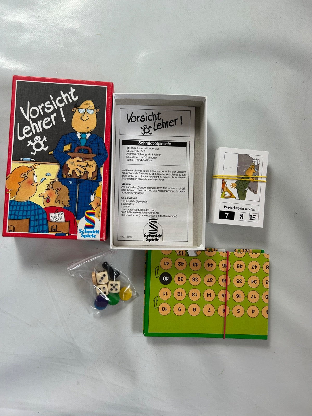 Vorsicht Lehrer ! Mitbringsel Schmidt Spiele  Vollständig - Ansicht 6