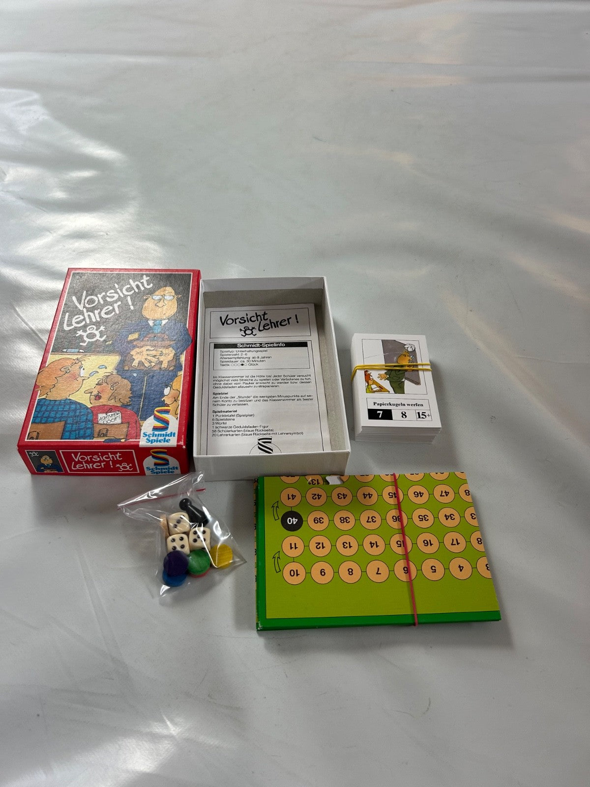 Vorsicht Lehrer ! Mitbringsel Schmidt Spiele  Vollständig - Ansicht 7