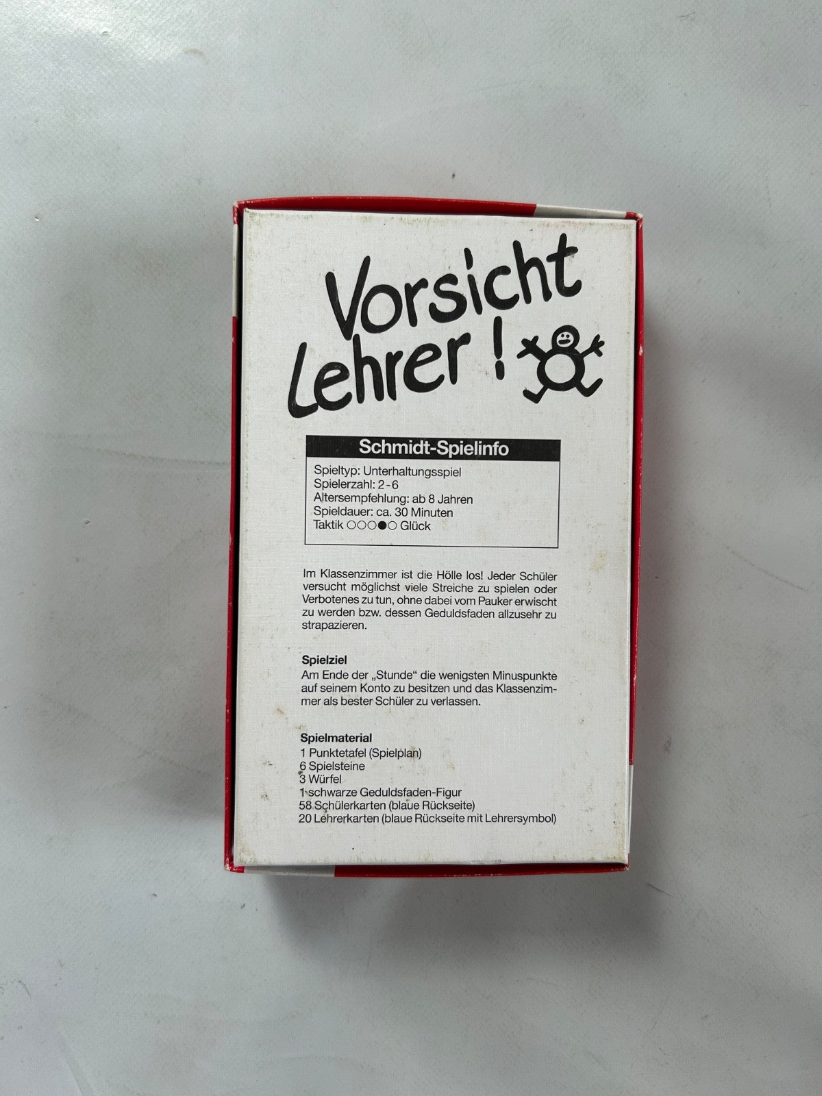 Vorsicht Lehrer ! Mitbringsel Schmidt Spiele  Vollständig - Ansicht 8