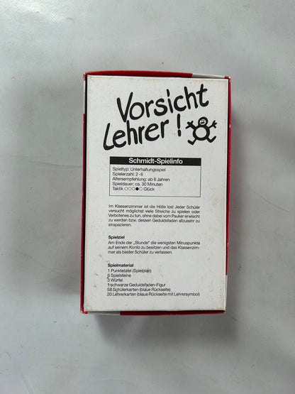 Vorsicht Lehrer ! Mitbringsel Schmidt Spiele  Vollständig - Ansicht 8