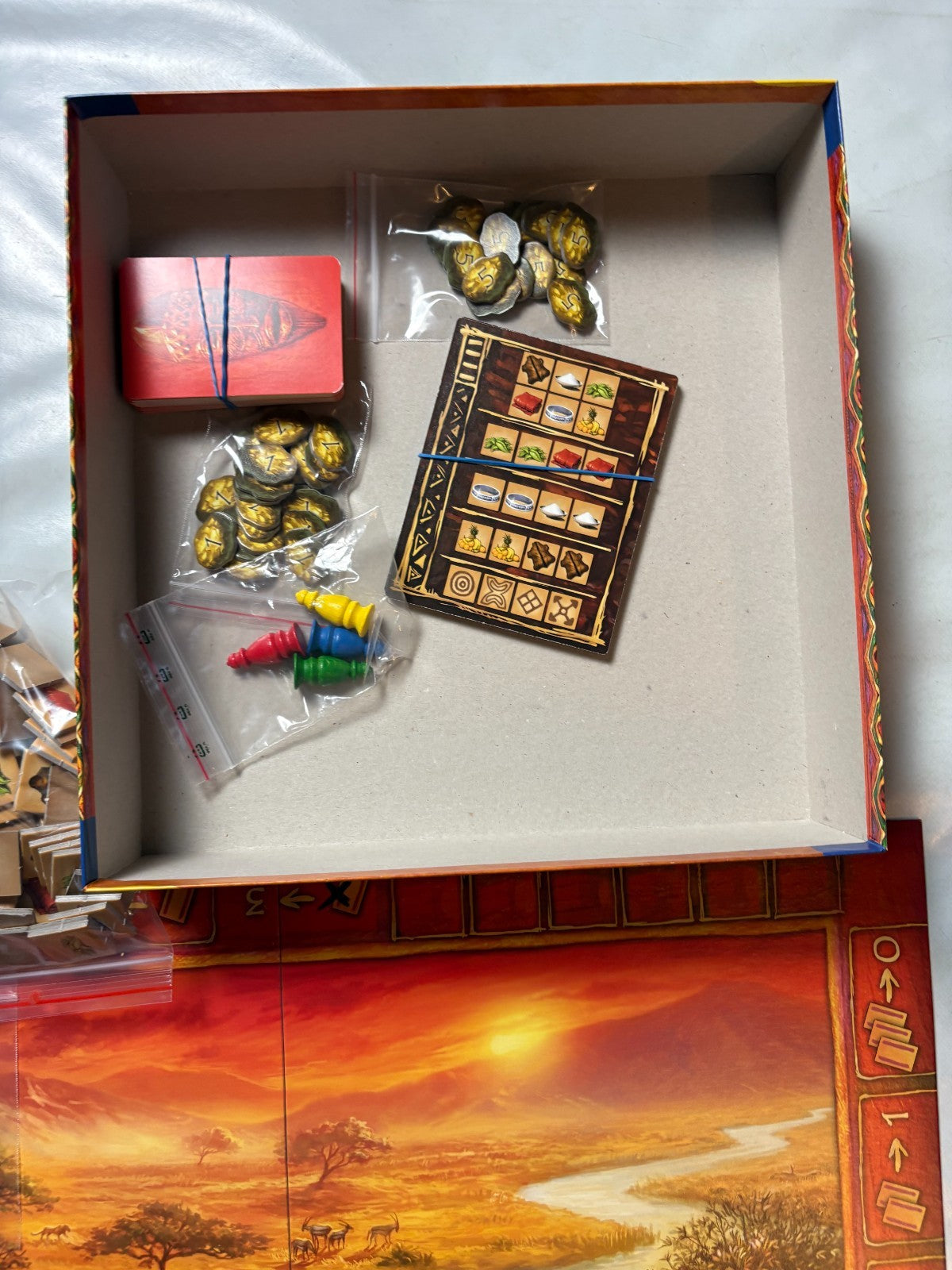 Waka Waka  Heisse Märkte, Coole Händler Brettspiel, Kosmos Vollständig - Ansicht 7