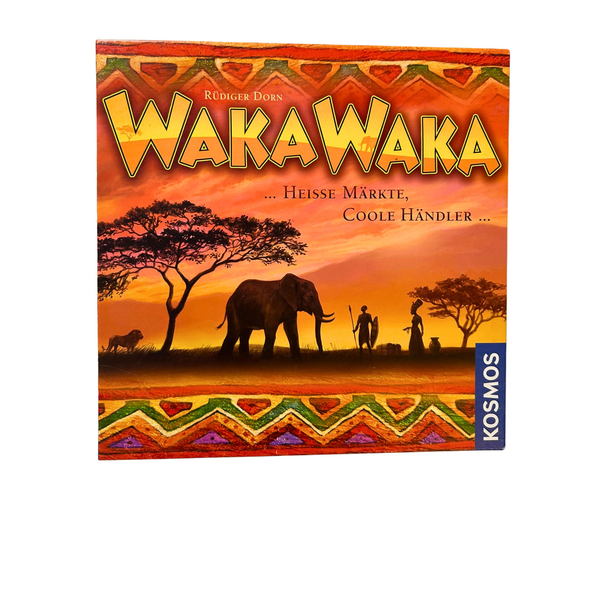 Waka Waka - Heisse Märkte, Coole Händler Brettspiel, Kosmos – SKU A9211 – Gesellschaftsspiel gebraucht kaufen bei Brettspielimperium