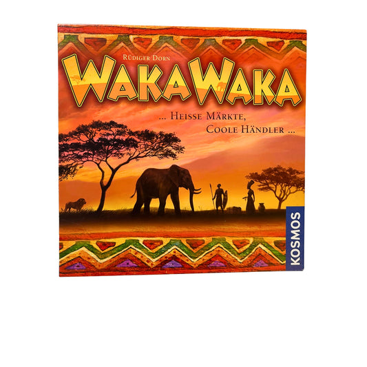 Waka Waka - Heisse Märkte, Coole Händler Brettspiel, Kosmos – SKU A9211 – Gesellschaftsspiel gebraucht kaufen bei Brettspielimperium