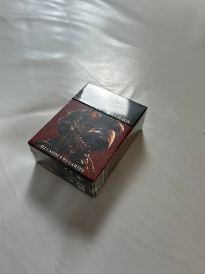 Warhammer 40k Citadel Combat Cards / Space Marines  Chaos Kartenspiel 2017 Unbespielt - Ansicht 2