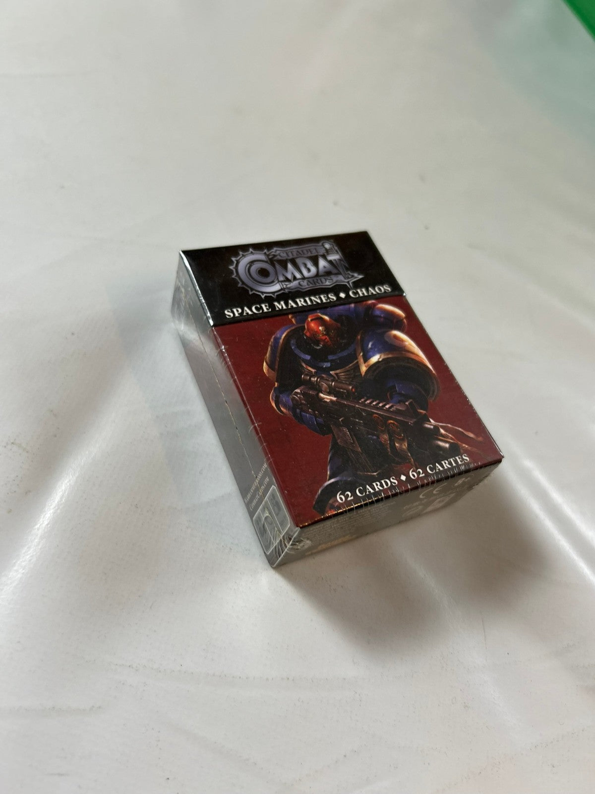 Warhammer 40k Citadel Combat Cards / Space Marines  Chaos Kartenspiel 2017 Unbespielt - Ansicht 3