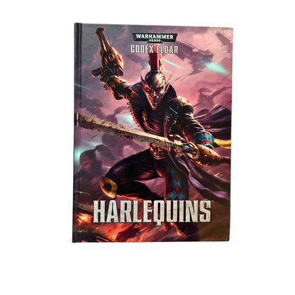 Warhammer 40K Codex Eldar Harlequins Hardcover Deutsch - Ansicht 1