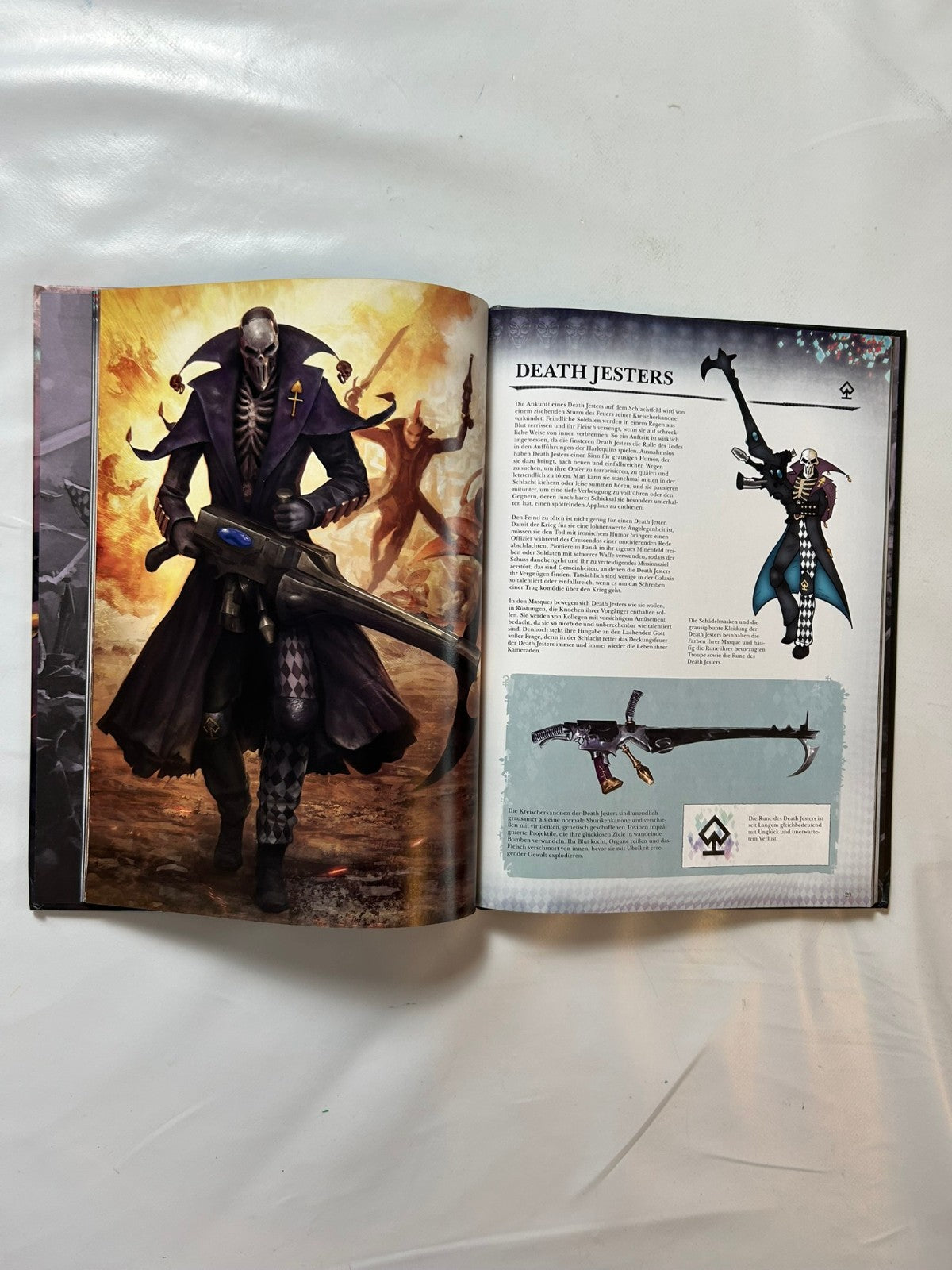 Warhammer 40K Codex Eldar Harlequins Hardcover Deutsch - Ansicht 6