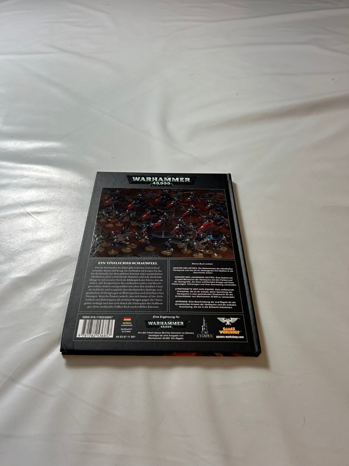 Warhammer 40K Codex Eldar Harlequins Hardcover Deutsch - Ansicht 8