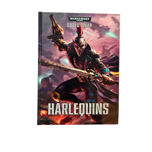 Warhammer 40K Codex Eldar Harlequins Hardcover Deutsch – SKU A9935 – Gesellschaftsspiel gebraucht kaufen bei Brettspielimperium