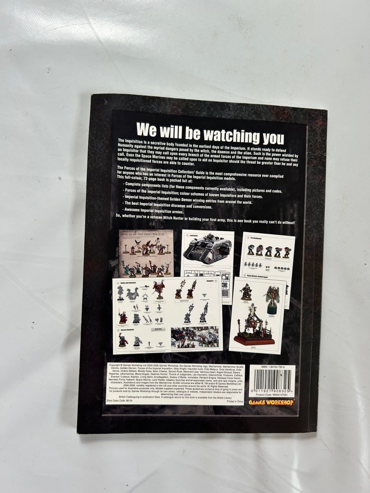 Warhammer 40k Forces of the Imperial Inquisition Collectors Guide Englisch - Ansicht 8