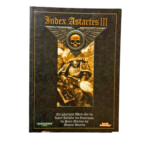 Warhammer 40K Index Astartes III Softcover deutsch – SKU A13759 – Gesellschaftsspiel gebraucht kaufen bei Brettspielimperium