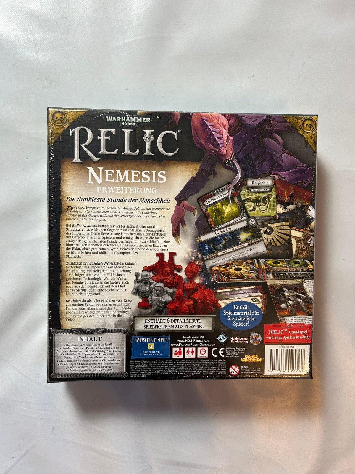 Warhammer 40k Relic Nemesis Erweiterung  Unbespielt in Folie - Ansicht 6