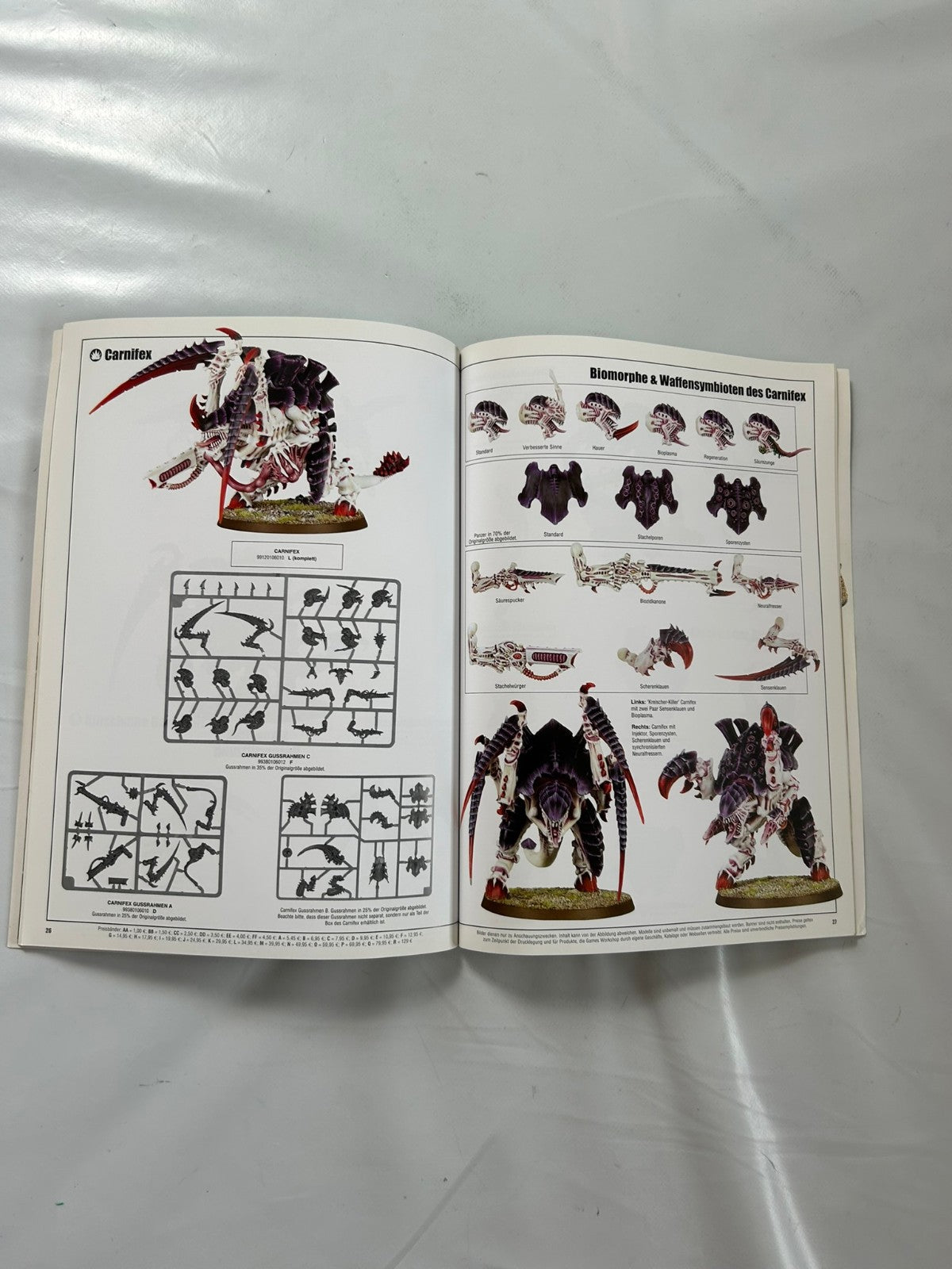 Warhammer 40k Sammlerkompendium Tyraniden Softcover deutsch - Ansicht 6