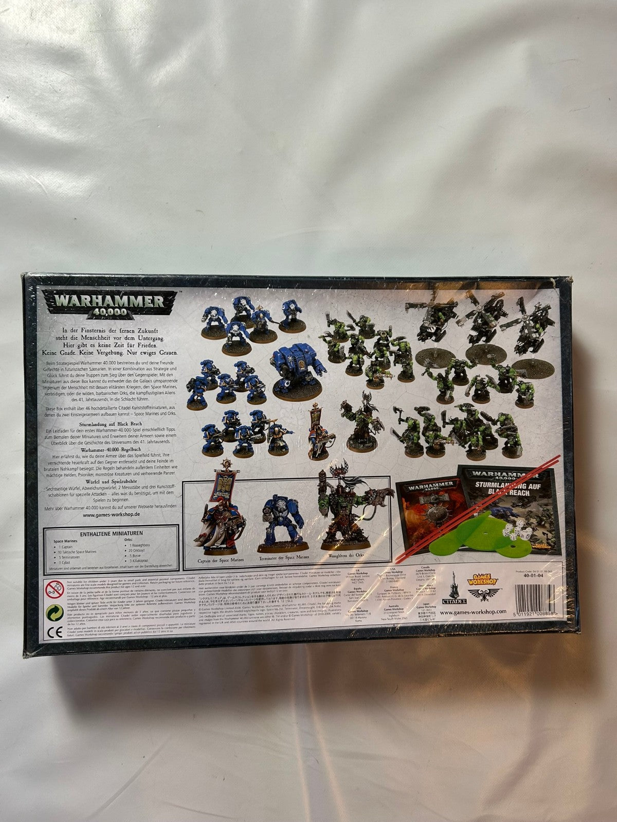 Warhammer 40k – Sturm­landung auf Black Reach Deutsch  Unbespielt - Ansicht 7