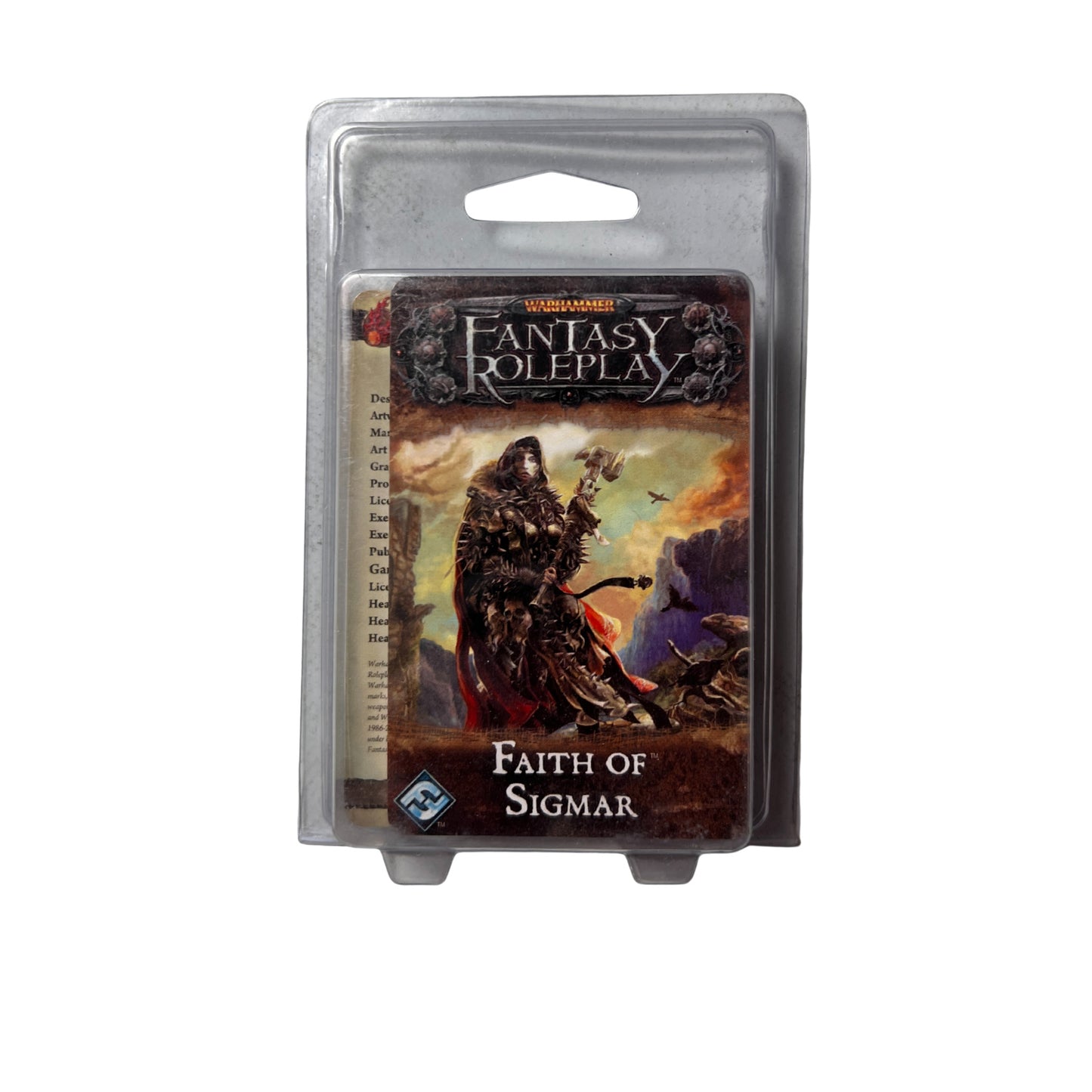 Warhammer Fantasy Roleplay Faith of Sigmar Karten englisch - Unbespielt – SKU A10252 – Kartenspiel gebraucht kaufen bei Brettspielimperium