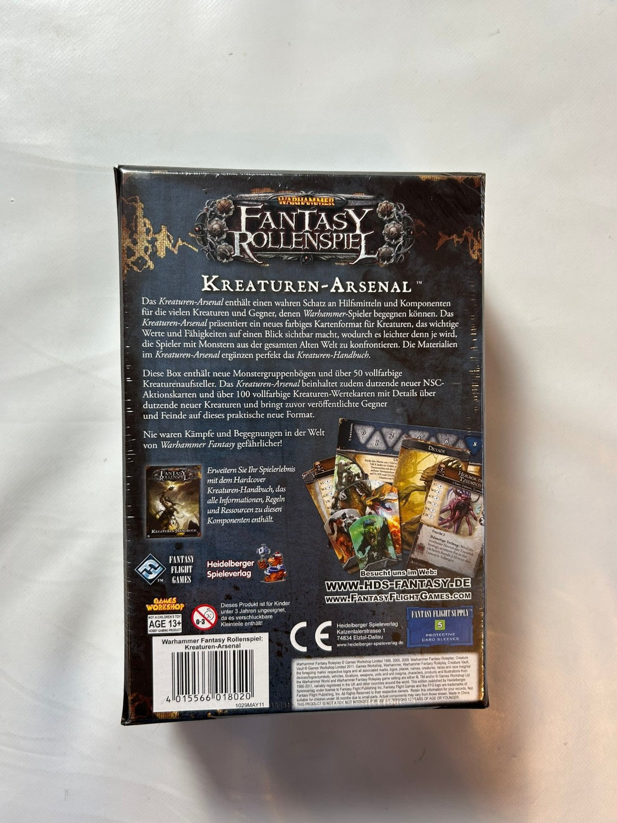 Warhammer Fantasy Rollenspiel  KreaturenArsenal deutsch  Unbespielt in Folie - Ansicht 6