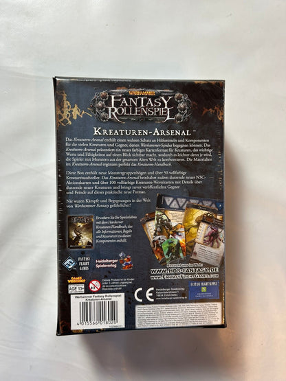 Warhammer Fantasy Rollenspiel  KreaturenArsenal deutsch  Unbespielt in Folie - Ansicht 6