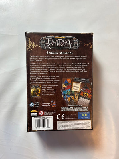 Warhammer Fantasy Rollenspiel  SpielerArsenal deutsch  Unbespielt in Folie - Ansicht 6