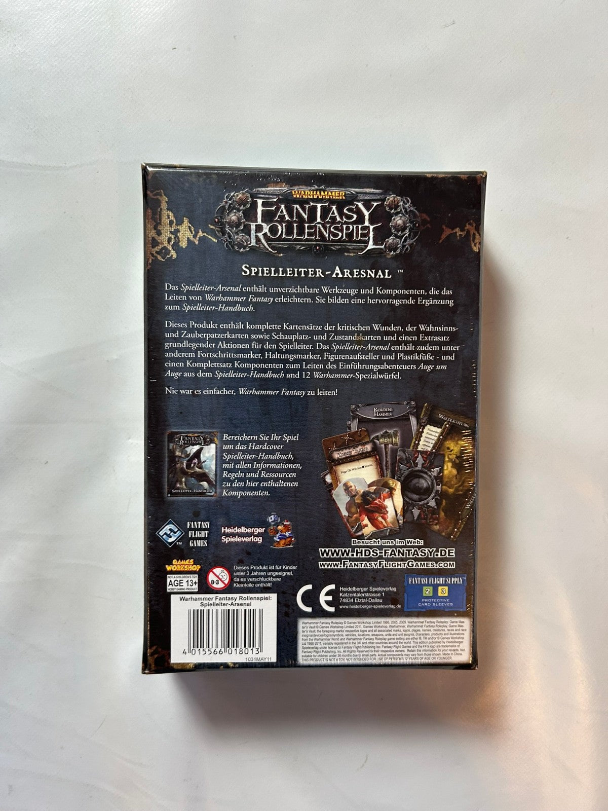 Warhammer Fantasy Rollenspiel  SpielleiterArsenal deutsch  Unbespielt in Folie - Ansicht 6