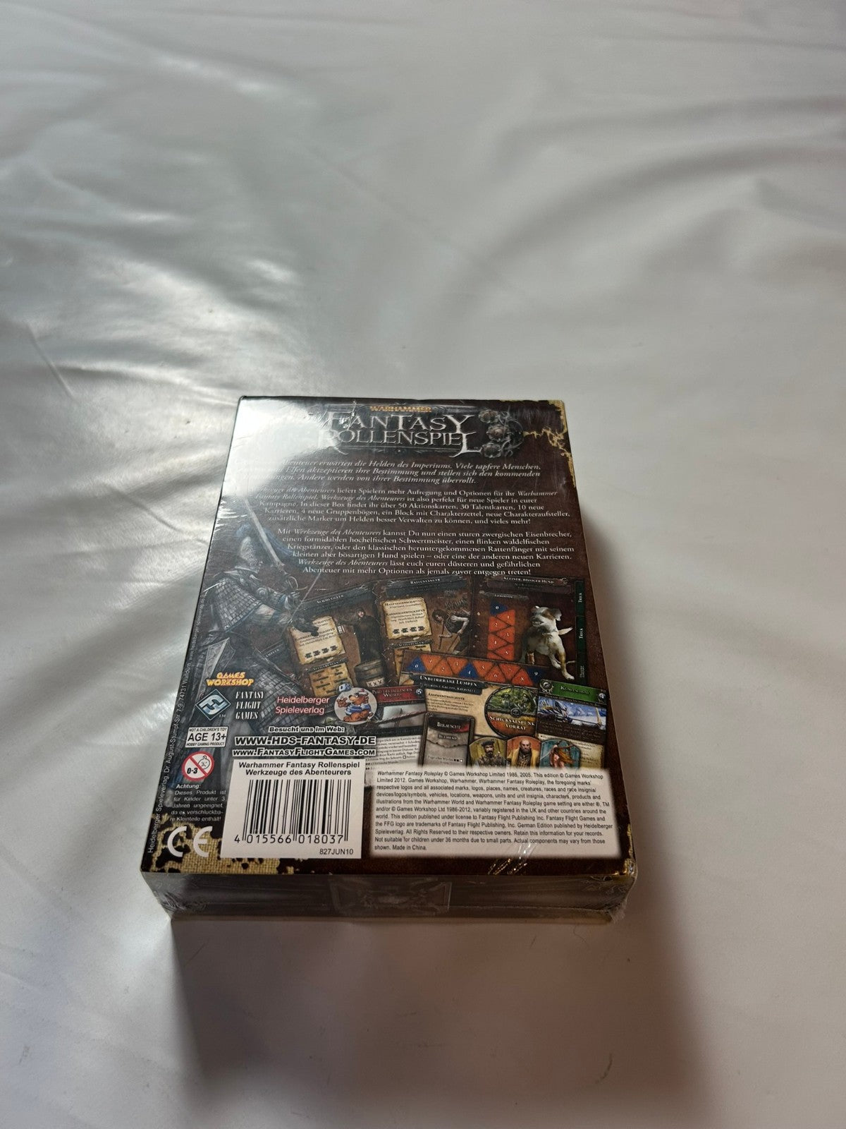 Warhammer Fantasy Rollenspiel  Werkzeuge des Abenteurers deutsch  Unbespielt - Ansicht 8