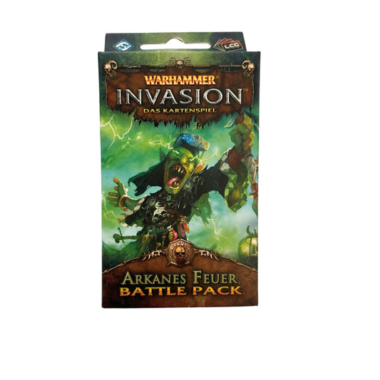 Warhammer Invasion Arkanes feuer Battle Pack Deutsch - Unbespielt – SKU A9877 – Kartenspiel gebraucht kaufen bei Brettspielimperium