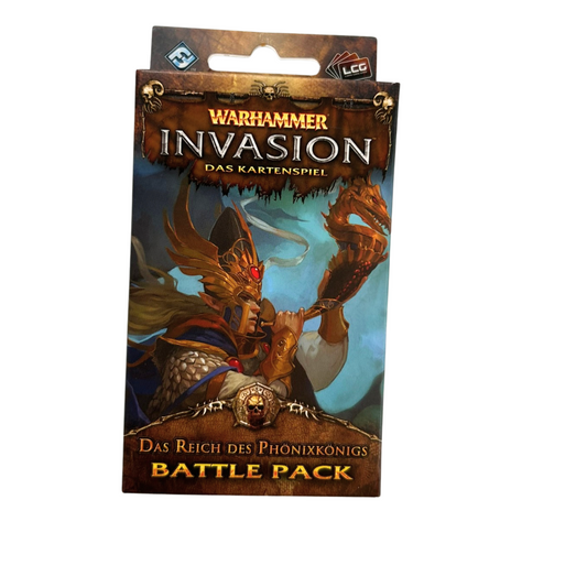 Warhammer Invasion das Reich des Phönixkönigs Battle Pack Deutsch  Unbespielt - Ansicht 1