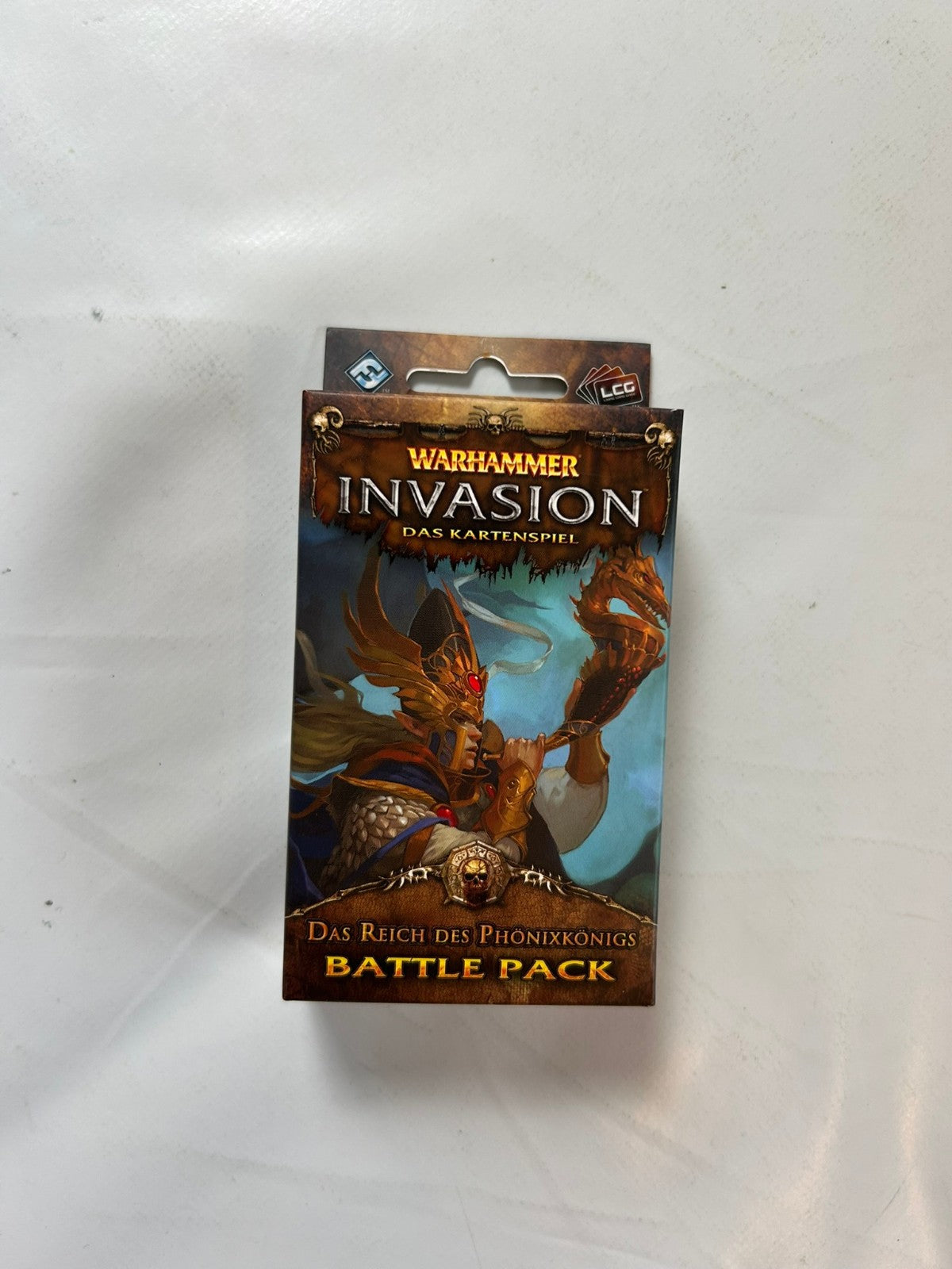 Warhammer Invasion das Reich des Phönixkönigs Battle Pack Deutsch  Unbespielt - Ansicht 2