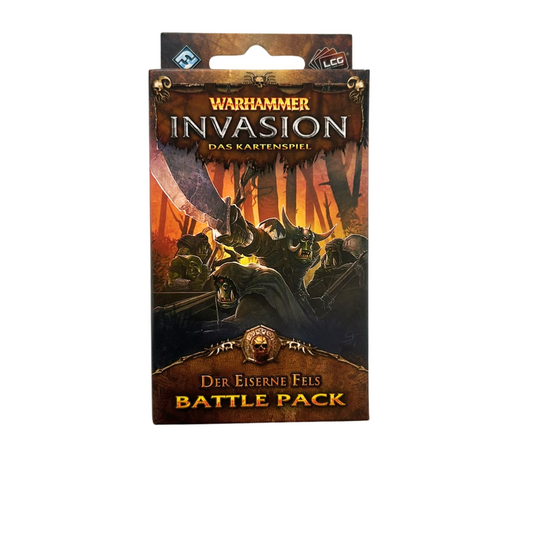 Warhammer Invasion Der Eiserne Fels Battle Pack Deutsch  Unbespielt - Ansicht 1
