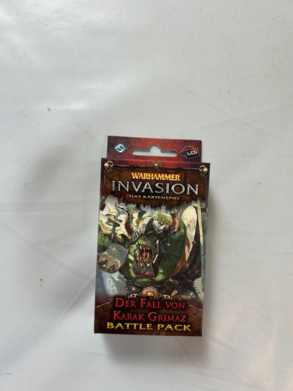 Warhammer Invasion der Fall von Karak Grimaz Battle Pack Deutsch  Unbespielt - Ansicht 2