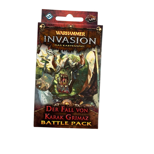 Warhammer Invasion der Fall von Karak Grimaz Battle Pack Deutsch - Unbespielt – SKU A9887 – Kartenspiel gebraucht kaufen bei Brettspielimperium