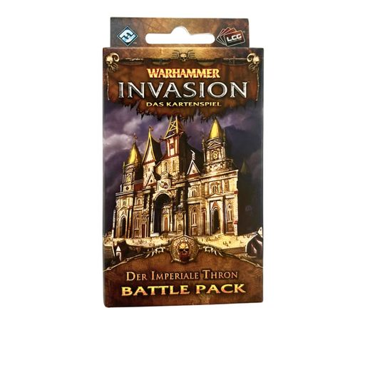Warhammer Invasion Der Imperiale Thron Battle Pack Deutsch  Unbespielt - Ansicht 1