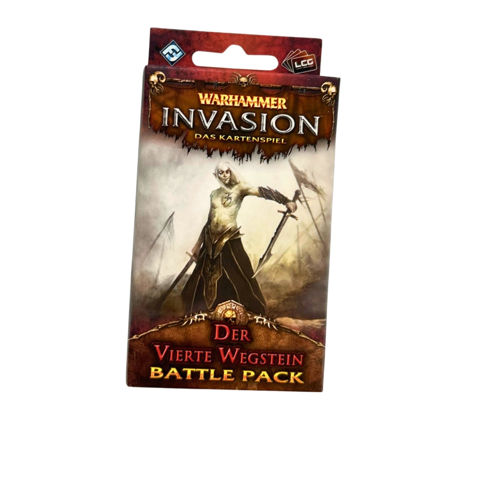 Warhammer Invasion der Vierte Wegstein Battle Pack Deutsch - Unbespielt – SKU A9890 – Kartenspiel gebraucht kaufen bei Brettspielimperium