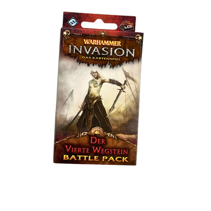 Warhammer Invasion der Vierte Wegstein Battle Pack Deutsch - Unbespielt – SKU A9890 – Kartenspiel gebraucht kaufen bei Brettspielimperium