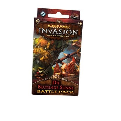 Warhammer Invasion die blutende Sonne Battle Pack Deutsch - Unbespielt – SKU A9884 – Kartenspiel gebraucht kaufen bei Brettspielimperium