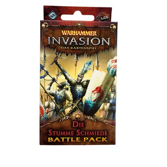 Warhammer Invasion Die Stumme Schmiede Battle Pack Deutsch  Unbespielt - Ansicht 1