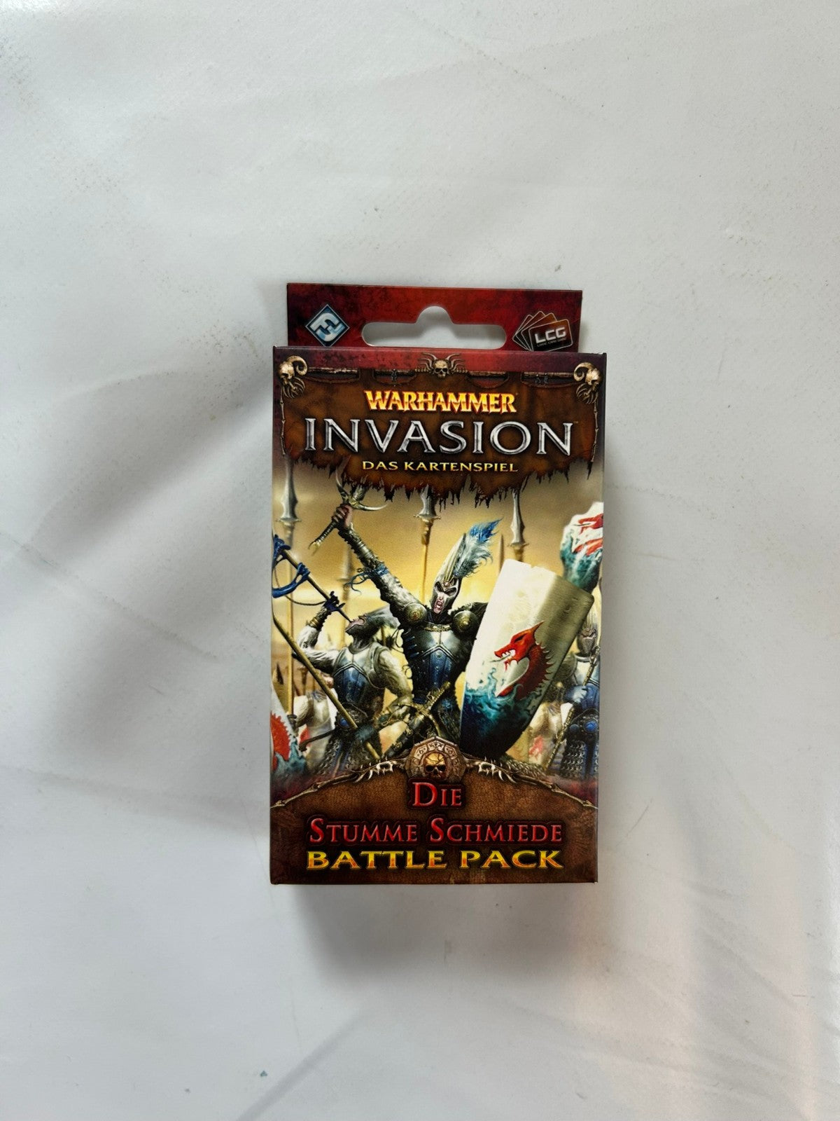 Warhammer Invasion Die Stumme Schmiede Battle Pack Deutsch  Unbespielt - Ansicht 2
