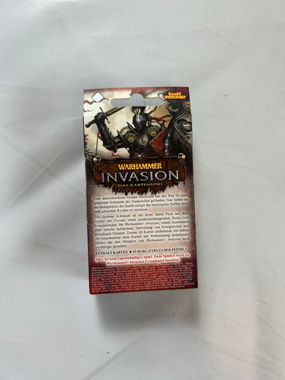 Warhammer Invasion Die Stumme Schmiede Battle Pack Deutsch  Unbespielt - Ansicht 5