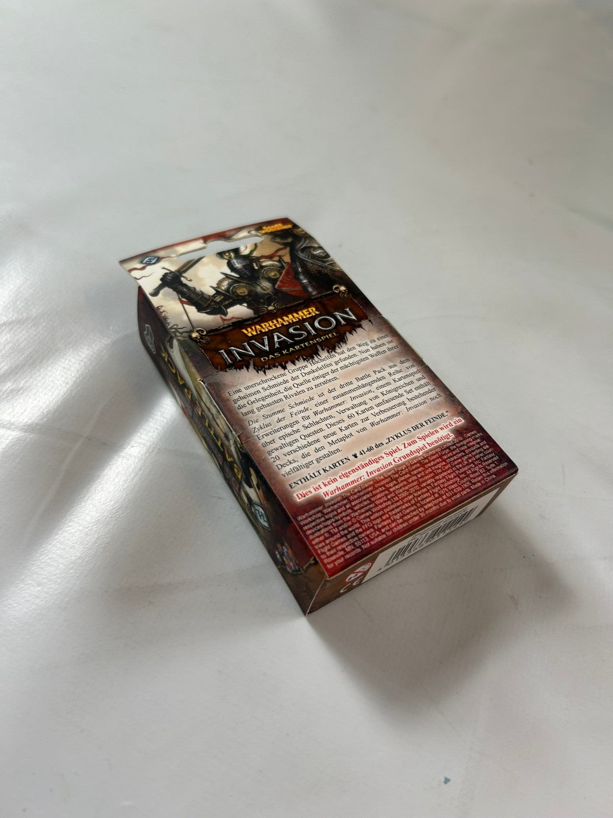 Warhammer Invasion Die Stumme Schmiede Battle Pack Deutsch  Unbespielt - Ansicht 7