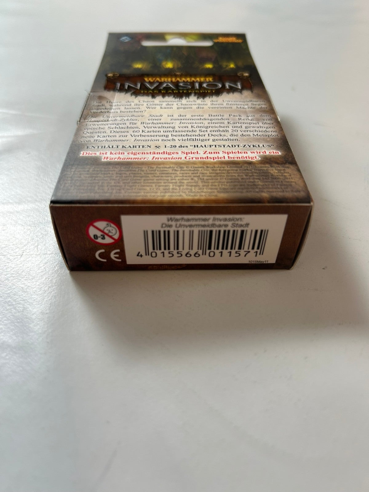 Warhammer Invasion Die Unvermeidbare Stadt Battle Pack Deutsch  Unbespielt - Ansicht 10