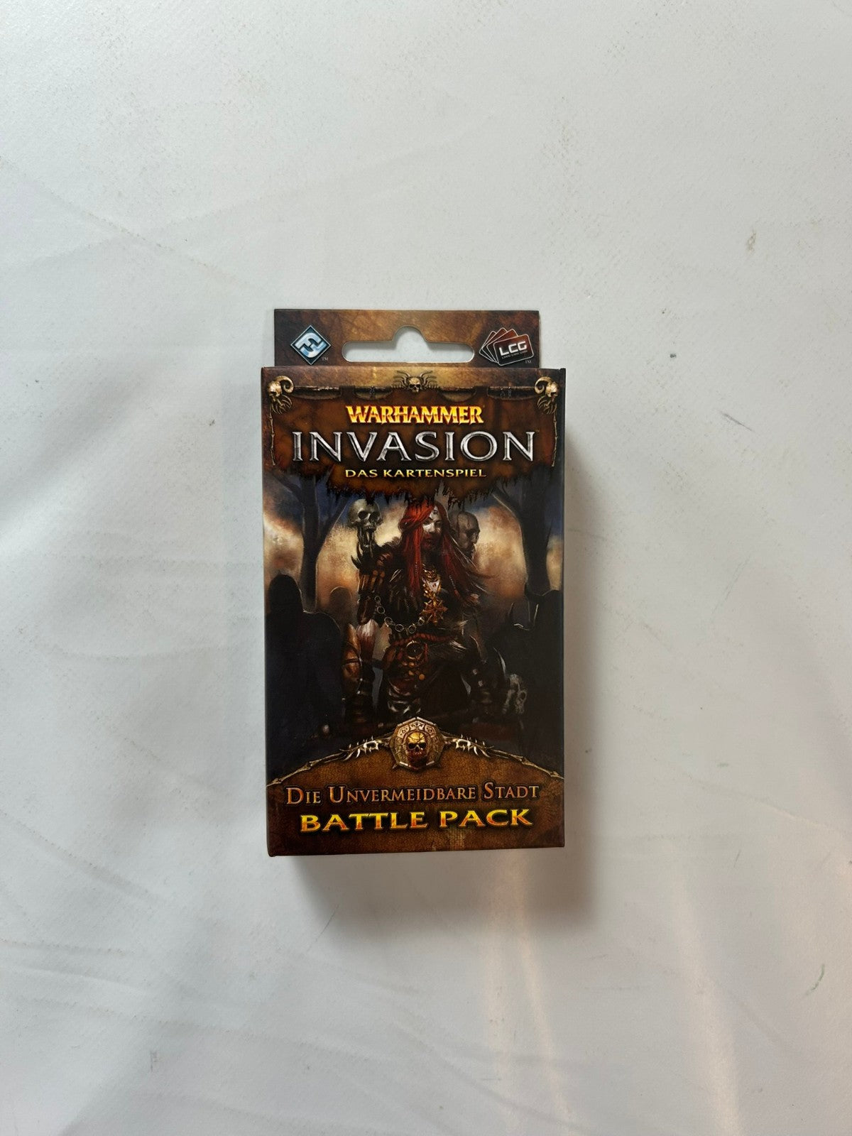 Warhammer Invasion Die Unvermeidbare Stadt Battle Pack Deutsch  Unbespielt - Ansicht 2