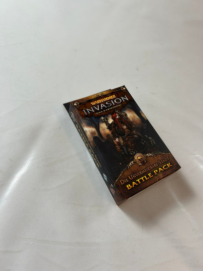 Warhammer Invasion Die Unvermeidbare Stadt Battle Pack Deutsch  Unbespielt - Ansicht 5